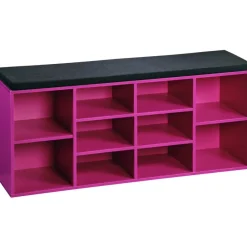Kesper Schuhregal pink Spanplatte B/H/T: ca. 103,5x48x29,5 cm
