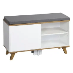 Kesper Schuhschrank natur Holz B/H/L: ca. 30x48x77 cm