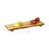 Kesper Servierbrett braun Akazie B/H/L: ca. 19x53x4 cm
