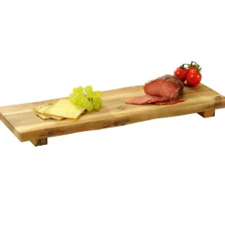 Kesper Servierbrett braun Akazie B/H/L: ca. 19x53x4 cm