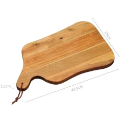 Kesper Tranchierbrett braun Akazie B/H/L: ca. 25x42,5x15 cm