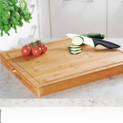 Kesper Tranchierbrett natur Bambus B/H/L: ca. 40x5x50 cm