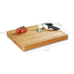 Kesper Tranchierbrett natur Bambus B/H/L: ca. 40x5x50 cm