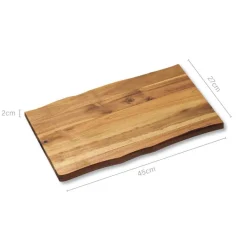 Kesper Tranchierbrett natur Akazie B/H/L: ca. 27x45x2 cm