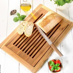 Kesper Tranchierbrett natur Akazie B/H/L: ca. 32x47,5x2 cm