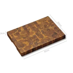 Kesper Tranchierbrett natur Akazie Holz B/H/L: ca. 30x4x42 cm