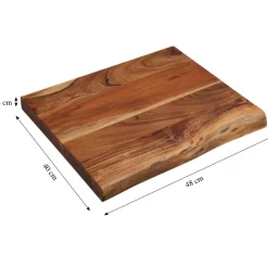 Kesper Tranchierbrett natur Akazie B/H/L: ca. 40x4x48 cm