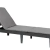 Keter Gartenliege Graphit Kunststoff B/H/L: ca. 58x29x188 cm