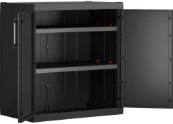 Keter Kunststoffschrank Detroit XL schwarz Kunststoff B/H/T: ca. 89x93x54 cm