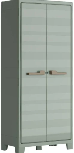 Keter Kunststoffschrank Planet Outdoor Jade Kunststoff B/H/T: ca. 80x182x44 cm