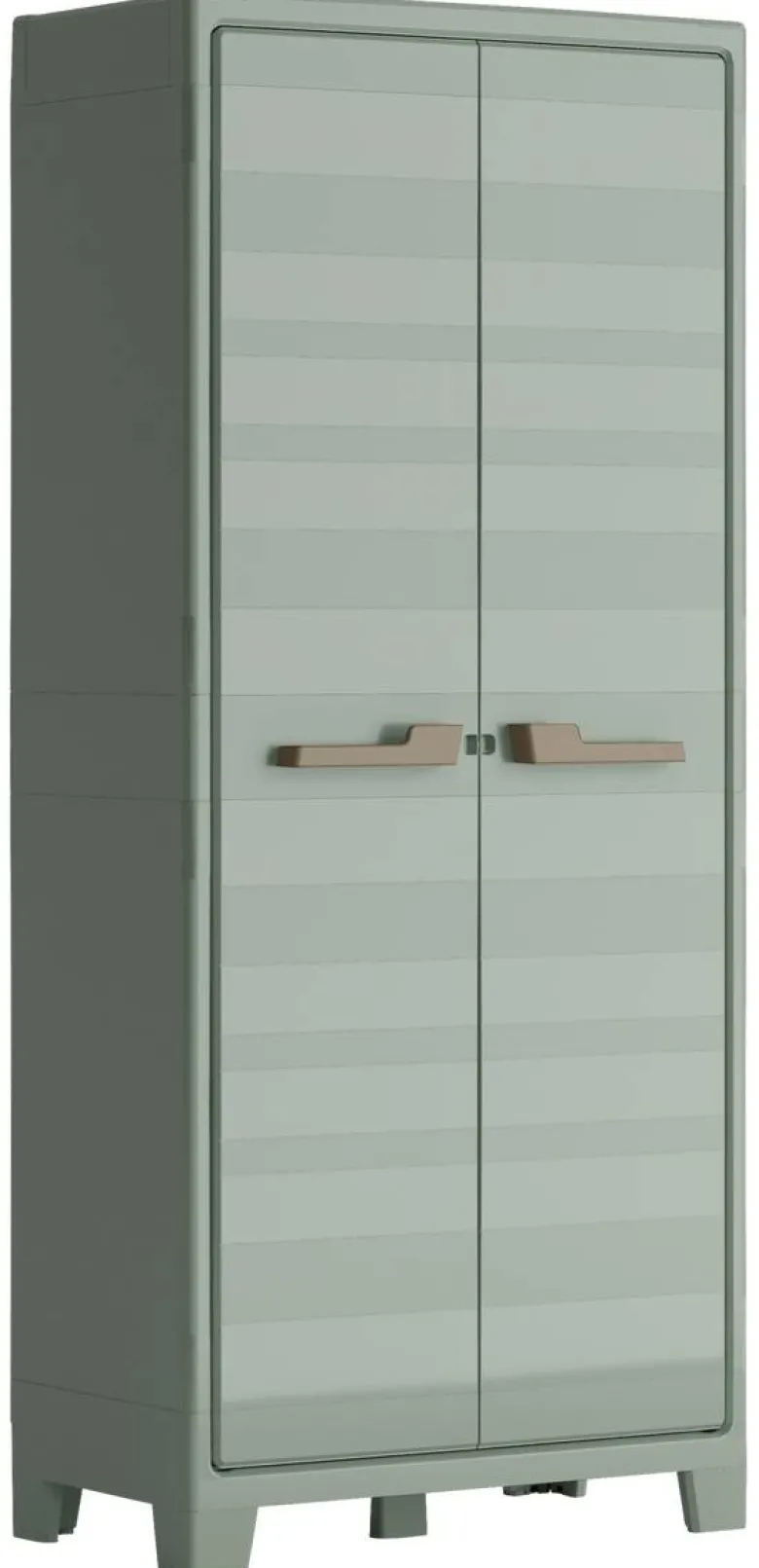 Keter Kunststoffschrank Planet Outdoor Jade Kunststoff B/H/T: ca. 80x182x44 cm