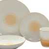 KEVOLI home Kombiservice apricot Porzellan 16 tlg.