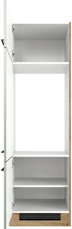 Kühlumbauschrank Cara grün B/H/T: ca. 60x200x57 cm