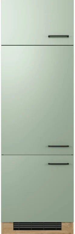 Kühlumbauschrank Cara grün B/H/T: ca. 60x200x57 cm