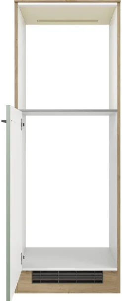 Kühlumbauschrank Cara grün B/H/T: ca. 60x168,5x60 cm