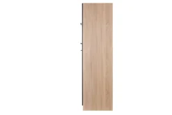 Kühlumbauschrank Merle grau B/H/T: ca. 60x200x60 cm