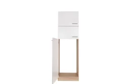 Kühlumbauschrank Merle weiß B/H/T: ca. 60x200x60 cm