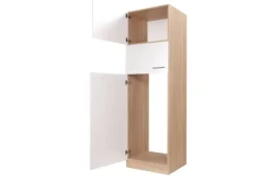 Kühlumbauschrank Merle weiß B/H/T: ca. 60x200x60 cm