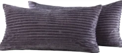 Kissenbezug Cashmere touch anthrazit Polyester B/L: ca. 80x40 cm