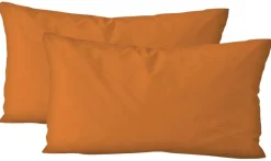 Kissenbezug Jersey rost Baumwolle B/L: ca. 40x80 cm