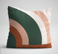 Kissenbezug mehrfarbig Polyester B/L: ca. 43x43 cm