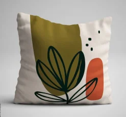 Kissenbezug mehrfarbig Polyester B/L: ca. 43x43 cm