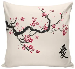 Kissenbezug mehrfarbig Polyester B/L: ca. 43x43 cm