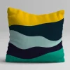 Kissenbezug mehrfarbig Polyester B/L: ca. 43x43 cm