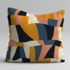 Kissenbezug mehrfarbig Polyester B/L: ca. 43x43 cm