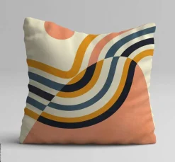 Kissenbezug mehrfarbig Polyester B/L: ca. 43x43 cm