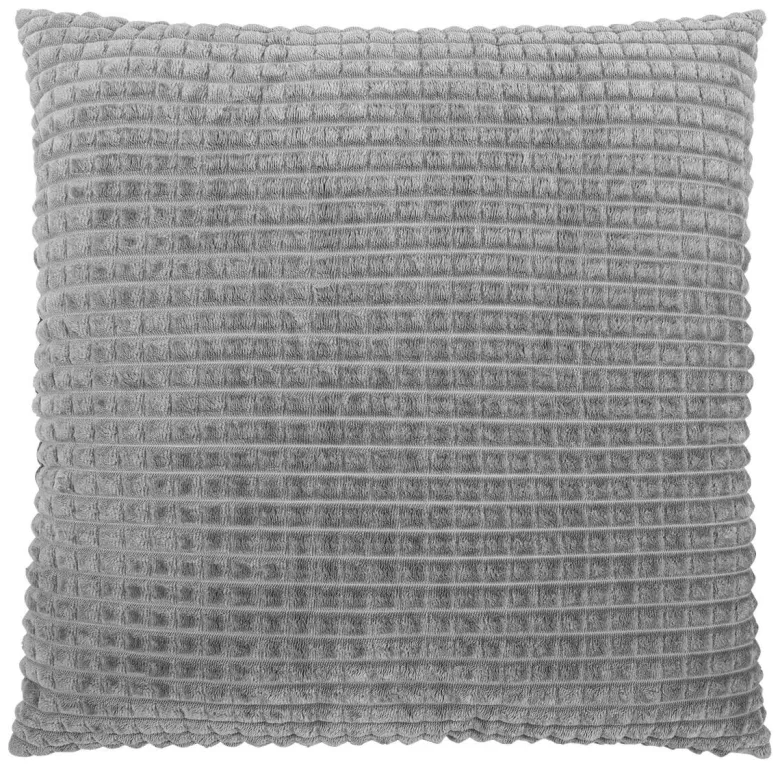 Kissenhülle silber Polyester B/L: ca. 50x50 cm