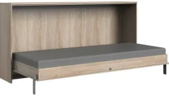 Klappbett Juist Eiche Sägerau Nachbildung Liegefläche B/L: ca. 90x200 cm