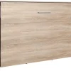 Klappbett Juist Eiche Sägerau Nachbildung Liegefläche B/L: ca. 120x200 cm