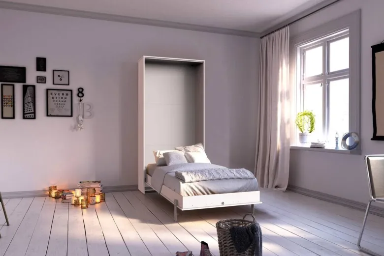 Klappbett Juist weiß Liegefläche B/L: ca. 90x200 cm