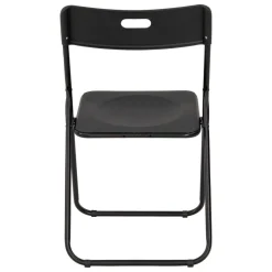 Klappstuhl Viva schwarz Kunststoff B/H/T: ca. 48,5x80x46 cm