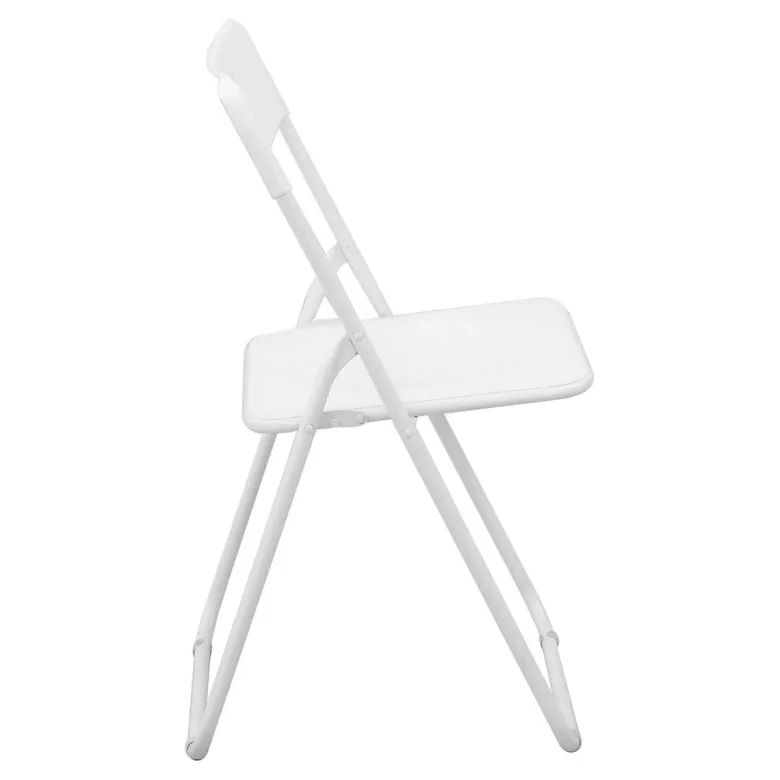 Klappstuhl Viva weiß Kunststoff B/H/T: ca. 48,5x80x46 cm