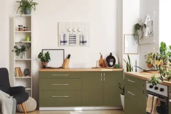 Klebefolie olive B/L: ca. 67,5x200 cm
