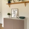 Klebefolie teak B/L: ca. 45x200 cm