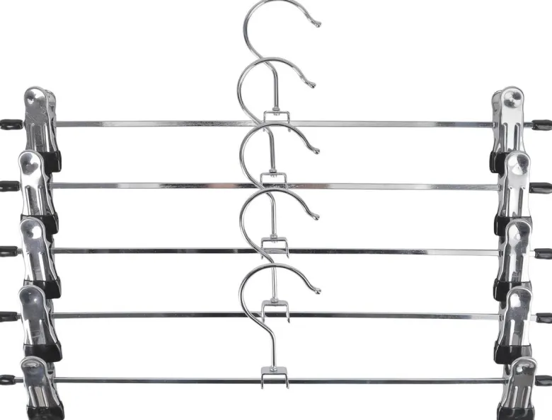 Kleiderbügel silber Metall