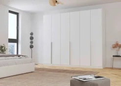 Kleiderschrank Alabama Alpinweiß B/H/T: ca. 271x229x54 cm