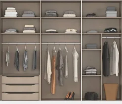 Kleiderschrank Alabama Alpinweiß B/H/T: ca. 271x229x54 cm