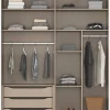 Kleiderschrank Alabama Alpinweiß B/H/T: ca. 181x229x54 cm