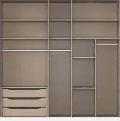 Kleiderschrank Alabama Alpinweiß B/H/T: ca. 225x229x54 cm