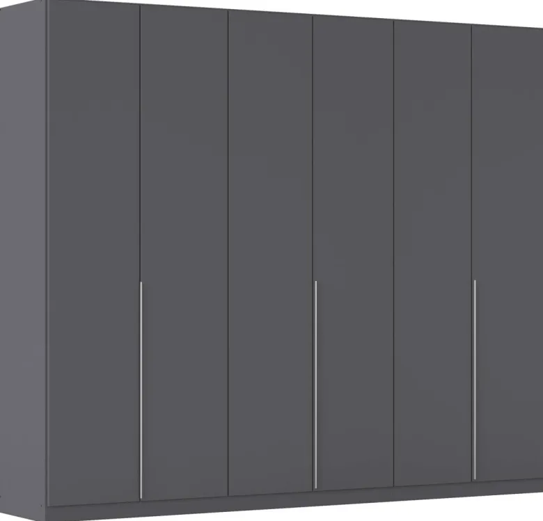 Kleiderschrank Alabama grau B/H/T: ca. 271x229x54 cm