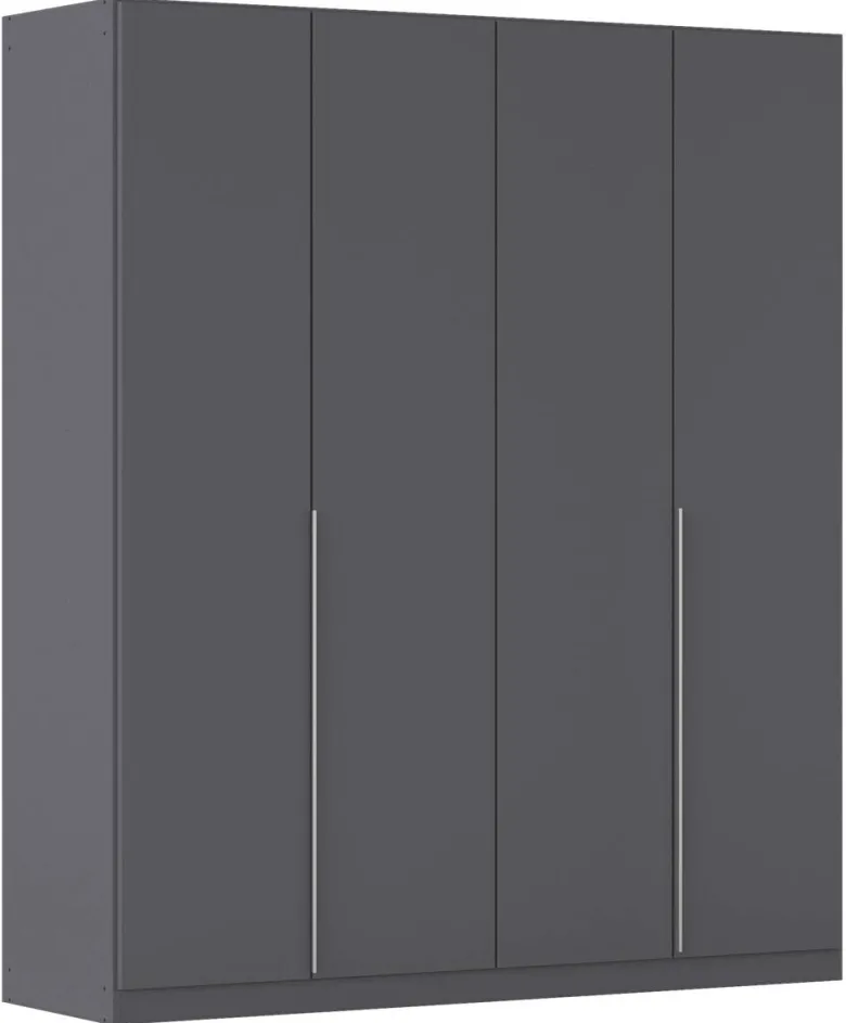 Kleiderschrank Alabama grau B/H/T: ca. 181x210x54 cm