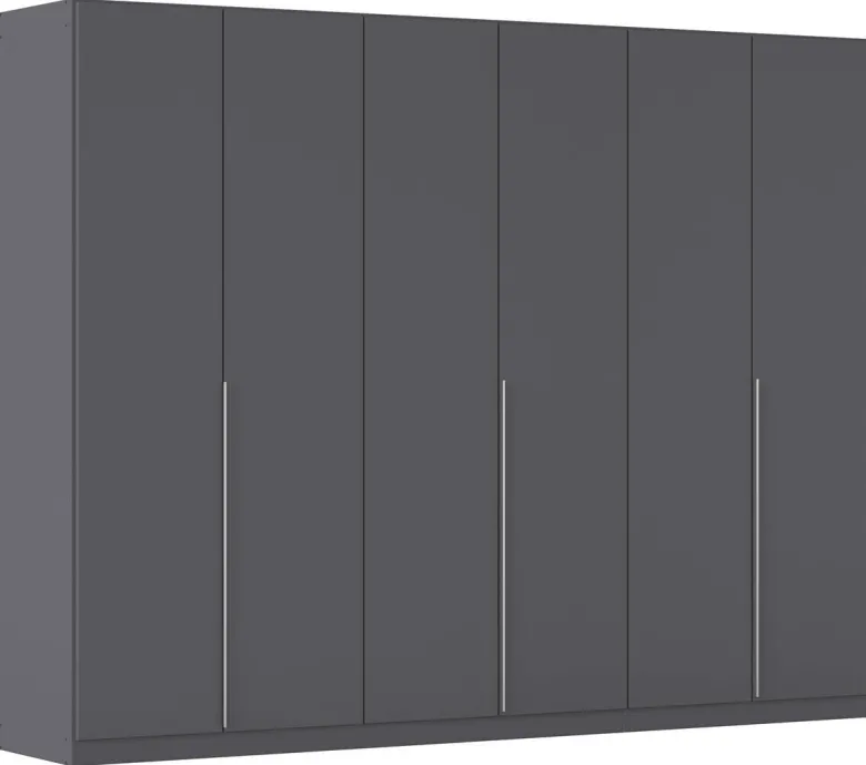 Kleiderschrank Alabama grau B/H/T: ca. 271x210x54 cm