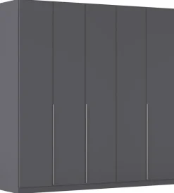 Kleiderschrank Alabama grau B/H/T: ca. 225x229x54 cm