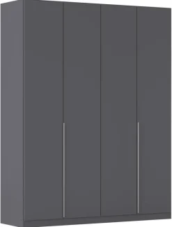 Kleiderschrank Alabama grau B/H/T: ca. 181x229x54 cm