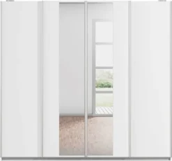 Kleiderschrank Altera Alpinweiß B/H/T: ca. 226x211x62 cm