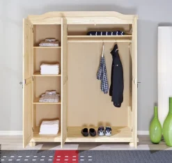 Kleiderschrank Bern natur B/H/T: ca. 150x180x56 cm